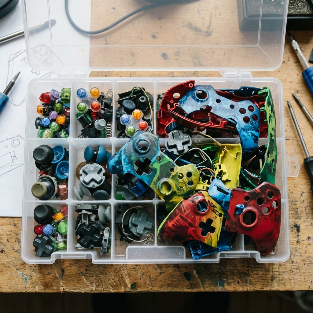 Illustration for article: Aftermarket Xbox Thumbsticks: Repair Expert Guide to Quality Replacements